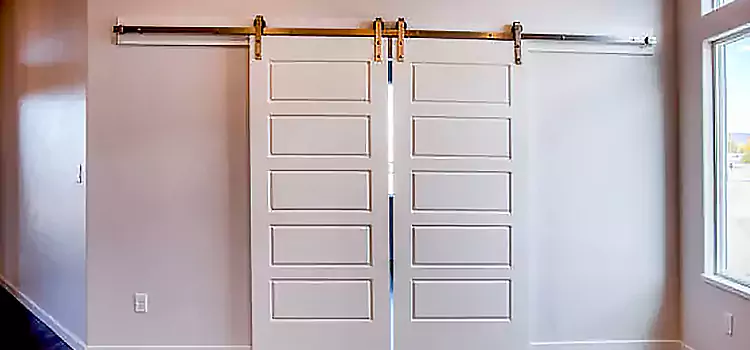 Glass Barn Door with Installation Hardware Kit West Pensacola